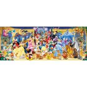 Puzzle panorama personaje Disney 1000 piese design nou